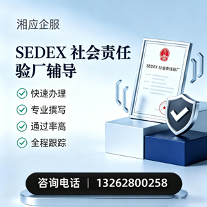 漳州SEDEX社会责任验厂申请服务