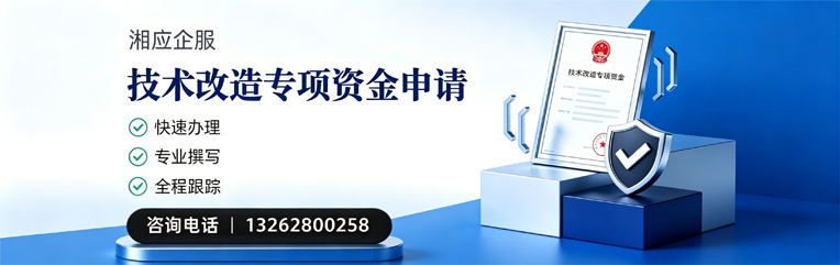 漳州技术改造专项资金申报服务
