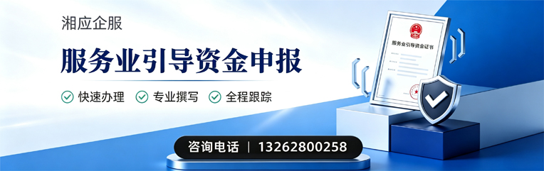 漳州服务业引导资金申报服务